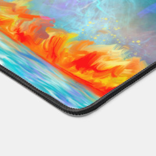 Apokalyptische Impressionen Desk Mat Schreibtischunterlage