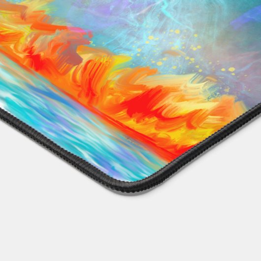 Apokalyptische Impressionen Desk Mat Schreibtischunterlage (Ecke)