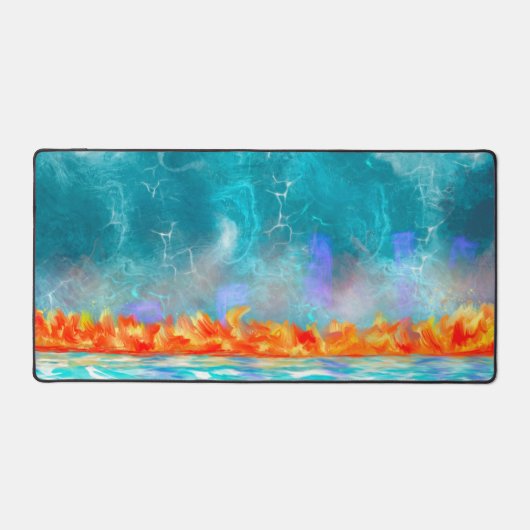 Apokalyptische Impressionen Desk Mat Schreibtischunterlage (Vorderseite)