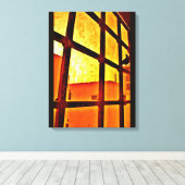 Apokalyptische Sicht Leinwanddruck (Insitu (Holzboden))