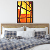 Apokalyptische Sicht Leinwanddruck (Insitu (Schlafzimmer))