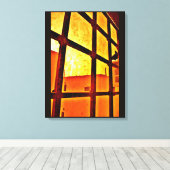 Apokalyptische Sicht Leinwanddruck (Insitu (Holzboden))