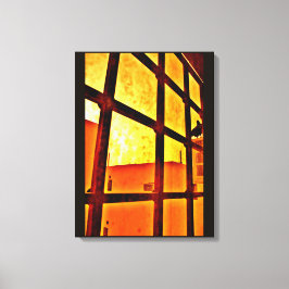 Apokalyptische Sicht Leinwanddruck