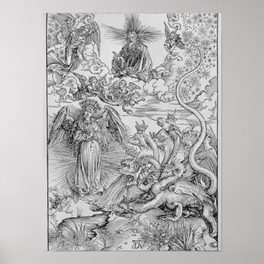 Apokalyptische Szene Poster (Vorne)