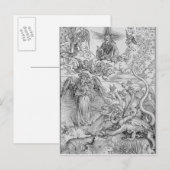 Apokalyptische Szene Postkarte (Vorne/Hinten)