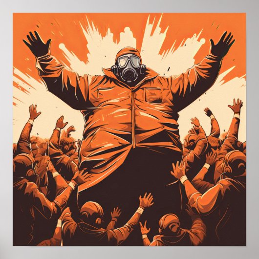 Apokalyptische Vanguard: Der kommunistische Führer Poster (Vorne)