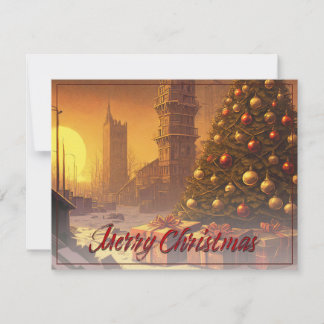 Apokalyptische Weihnachtsmotif, mit Geschenken