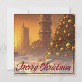 Apokalyptische Weihnachtsmotif, mit Geschenken (Vorderseite)