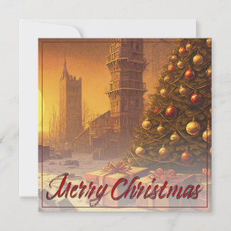 Apokalyptische Weihnachtsmotif, mit Geschenken