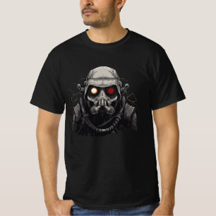 Apokalyptische Zyborg Postapokalyptische Kämpfer T-Shirt