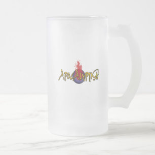 Apokalyptischer Frostierter Becher Mattglas Bierglas