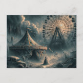 apokalyptischer Karneval Postkarte (Vorderseite)