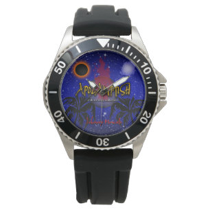 Apokalyptischer Planet Logo Armbanduhr