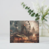 apokalyptischer Zirkus Postkarte (Stehend Vorderseite)