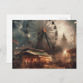 apokalyptischer Zirkus Postkarte (Vorne/Hinten)