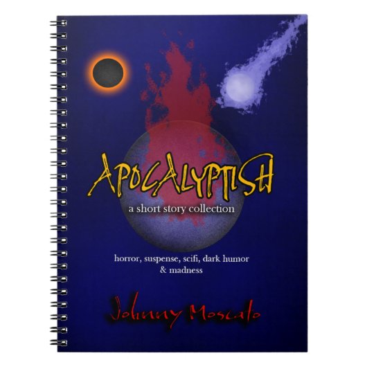 Apokalyptisches Buchcover Notizblock (Vorderseite)