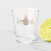 Apokalyptisches Shotglas Schnapsglas (Rückseite)