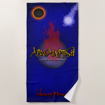 Apokalyptisches Strandtuch