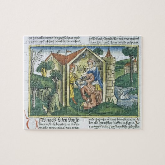 Apokryphen: Tobit ist durch den Dung des Spatzen Puzzle (Horizontal)