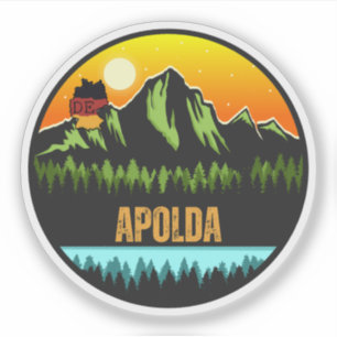 Apolda, Deutschland Aufkleber