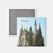 Apollinaris Church in Remagen, Deutschland Magnet (Vorderseite/Rückseite)