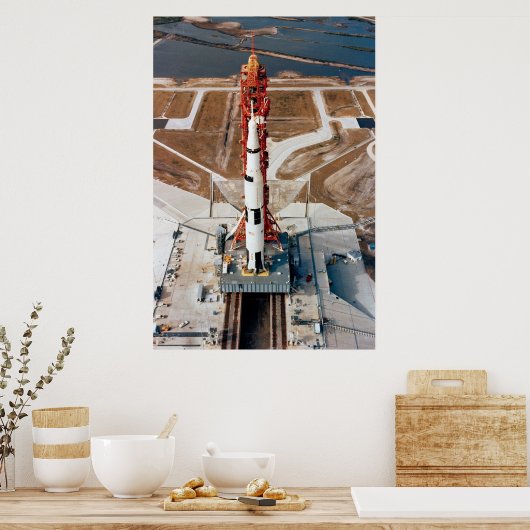 Apollo 10 auf der Startseite Poster (Küche)