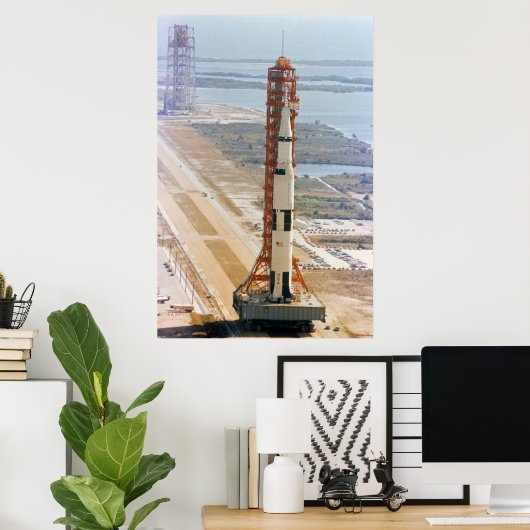 Apollo 10 Rollout Poster (Heimbüro)