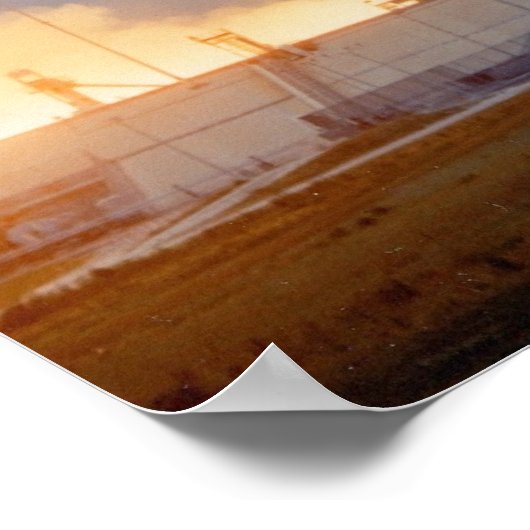 Apollo 10 Start Poster (Ecke)