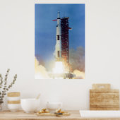 Apollo 10 Start Poster (Küche)