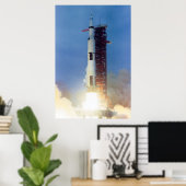 Apollo 10 Start Poster (Heimbüro)