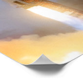 Apollo 10 Start Poster (Ecke)