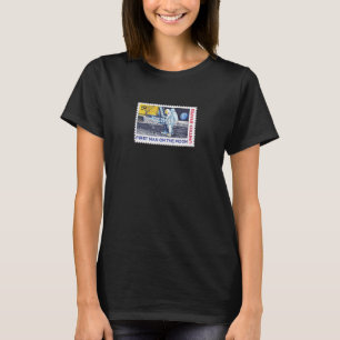 Apollo 11 50. erster Mann auf dem Mond Stempel Ret T-Shirt