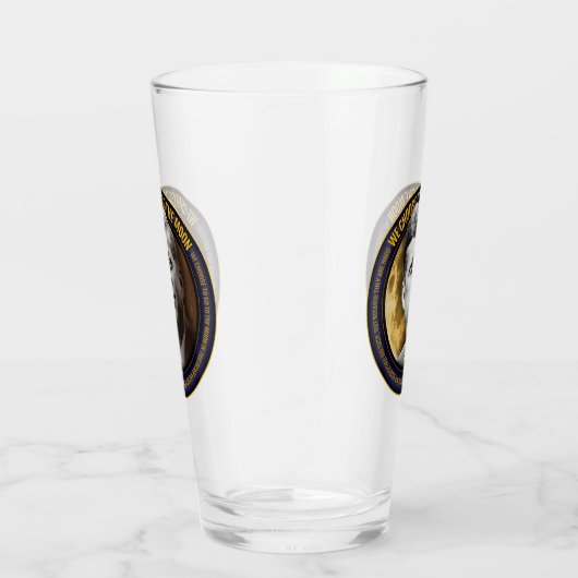 Apollo 11 50 Jubiläum JFK Wir wählen Sprache Glas (Rechts)