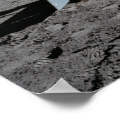 Apollo 11 Astronaut- und Mondmodul "Adler" Poster (Ecke)