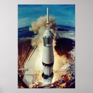 Apollo 11 Aufzug aus Poster