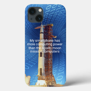 Apollo 11 Case-Mate iPhone für Computing-Power Hülle