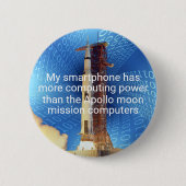 Apollo 11 Computing Power Button (Vorderseite)