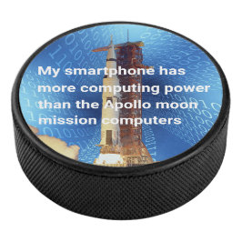 Apollo 11 Computing Power Eishockey Puck