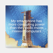 Apollo 11 Computing Power Magnet (Vorne)