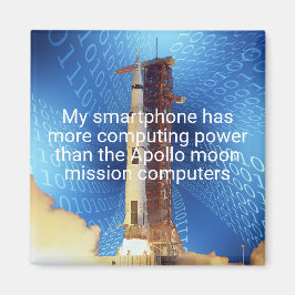 Apollo 11 Computing Power Magnet