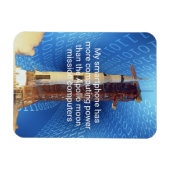 Apollo 11 Computing Power Magnet (Horizontal)