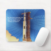 Apollo 11 Computing Power Mousepad (Mit Mouse)