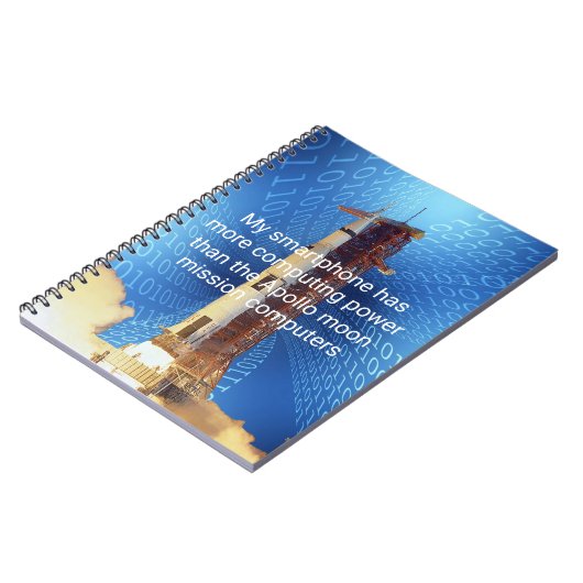 Apollo 11 Computing Power Notizblock (Linke Seite)