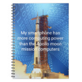 Apollo 11 Computing Power Notizblock (Vorderseite)