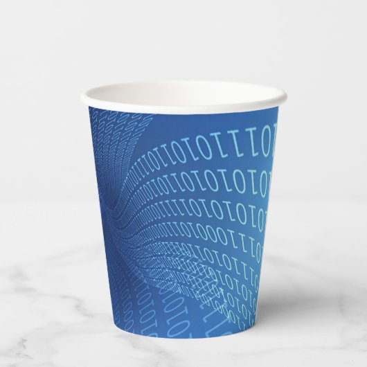 Apollo 11 Computing Power Pappbecher (Rückseite)