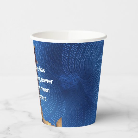 Apollo 11 Computing Power Pappbecher (Links)