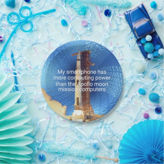 Apollo 11 Computing Power Pappteller (Party)