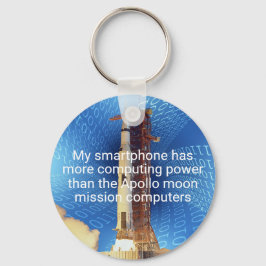 Apollo 11 Computing Power Schlüsselanhänger
