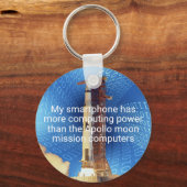 Apollo 11 Computing Power Schlüsselanhänger (Vorderseite)