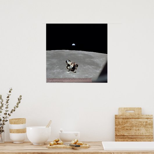 Apollo 11 Docking Poster (Küche)